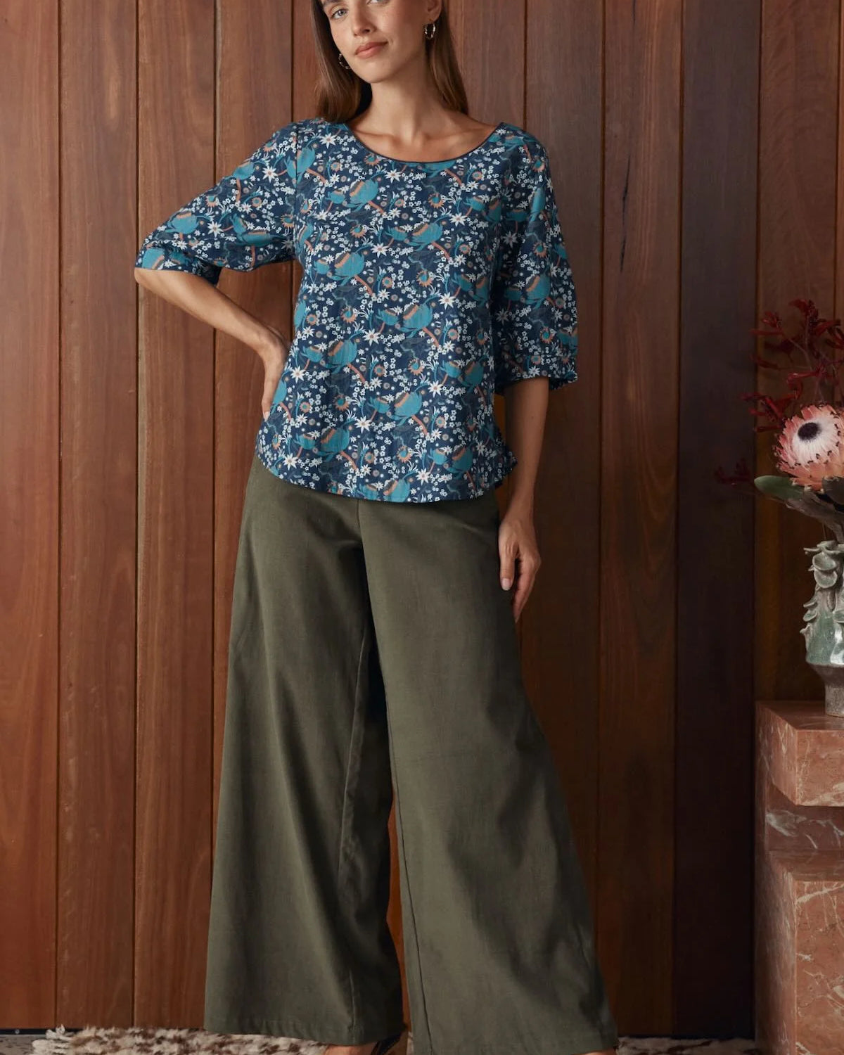 Gigi Top - Waratah Tops MahaShe XS(6)