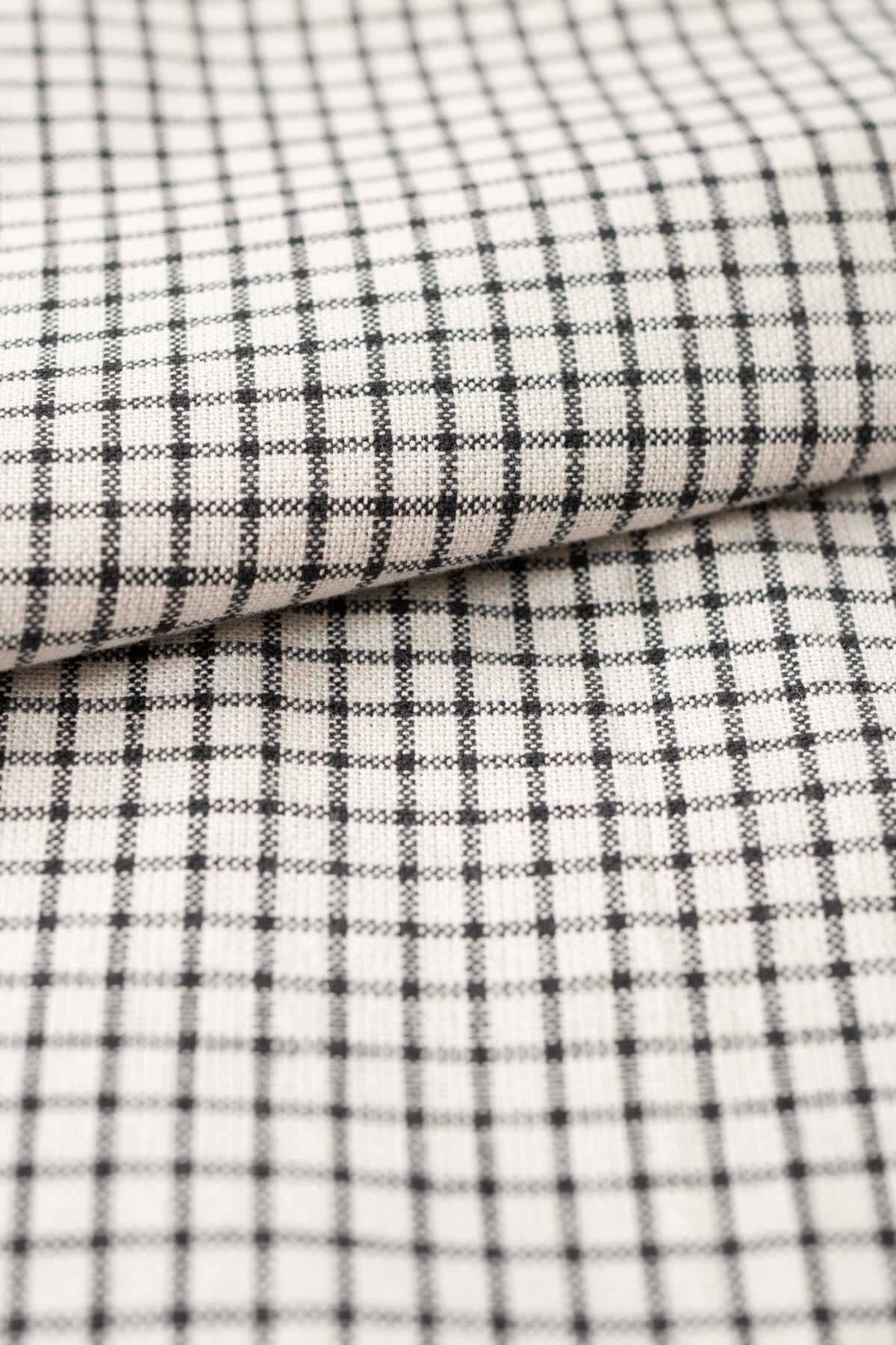 Gigi Top White Checkzs Tops MahaShe