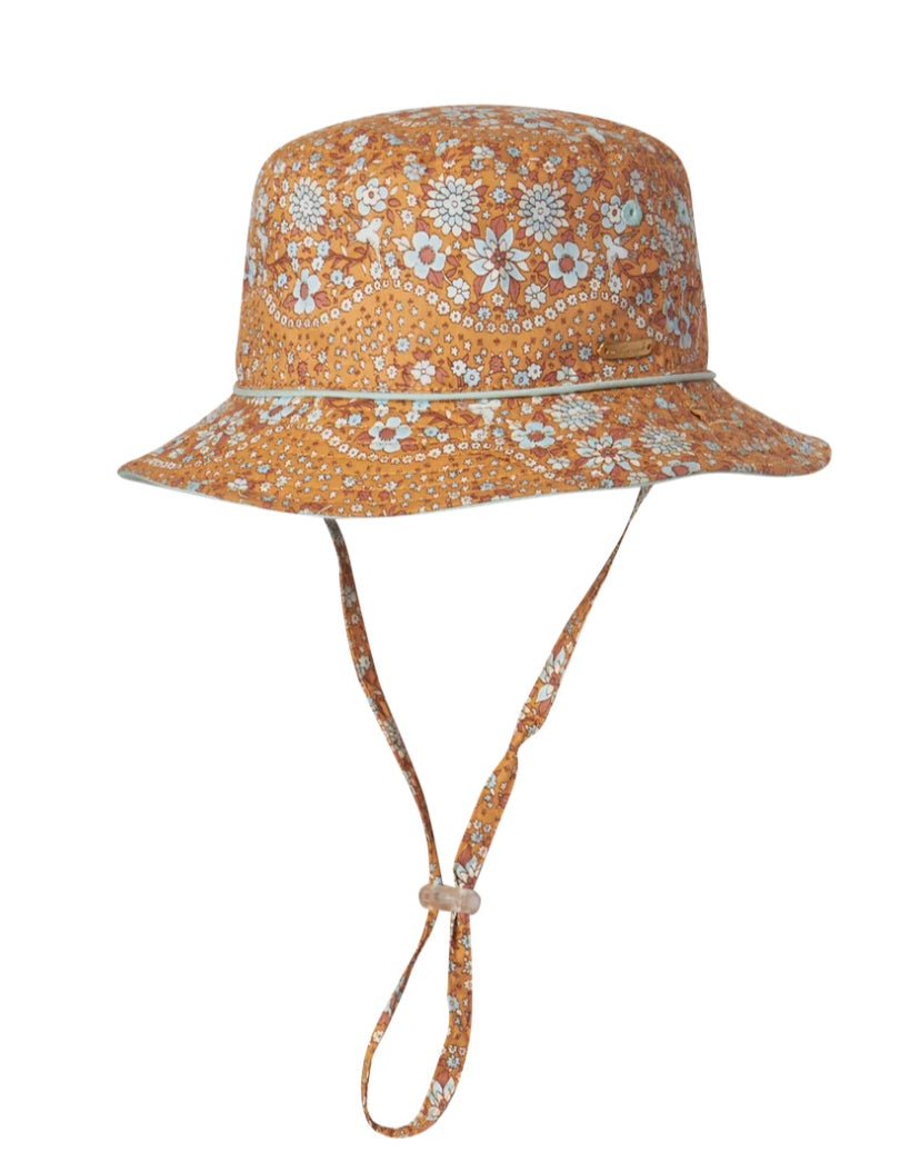 Girls Bucket Hat Jacqueline Amber Kids Hats Millymook L: 5+ years (55cm)