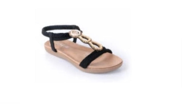 Grecian Shoe Black - Global Free Style