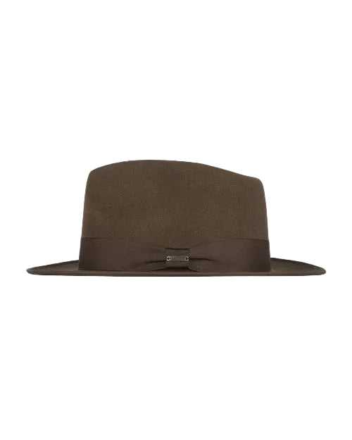 Jones Fedora Hat Dark Brown Hats & Millinery Kooringal