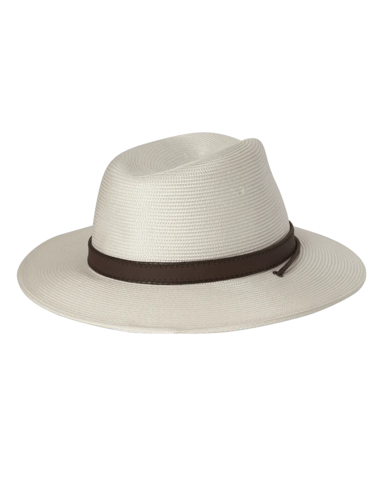 Mens Safari Hat Hamilton Ivory Hats & Millinery Kooringal