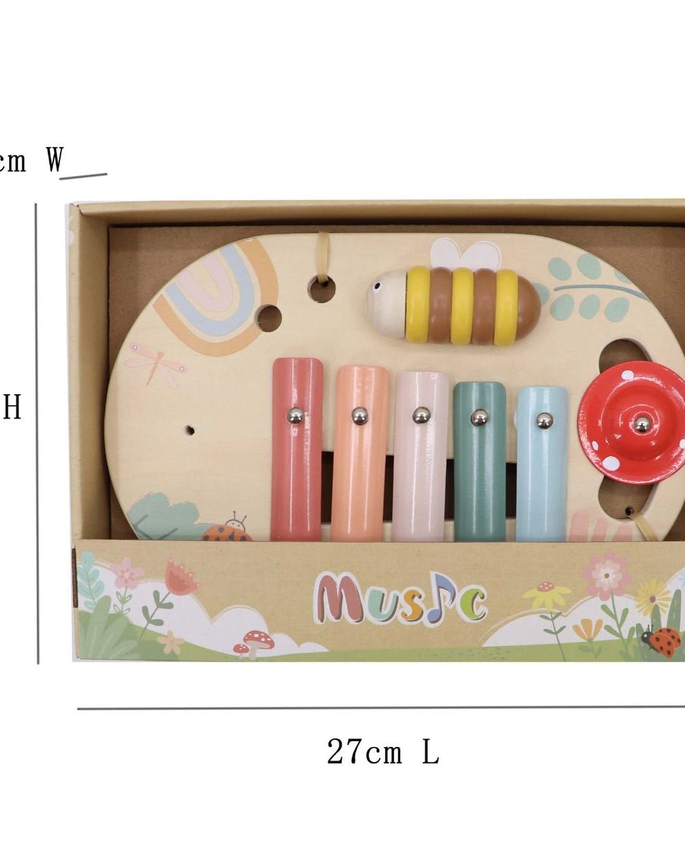 Wooden Happy Spring Music Activity Set Gifts and Accessories ToysLink