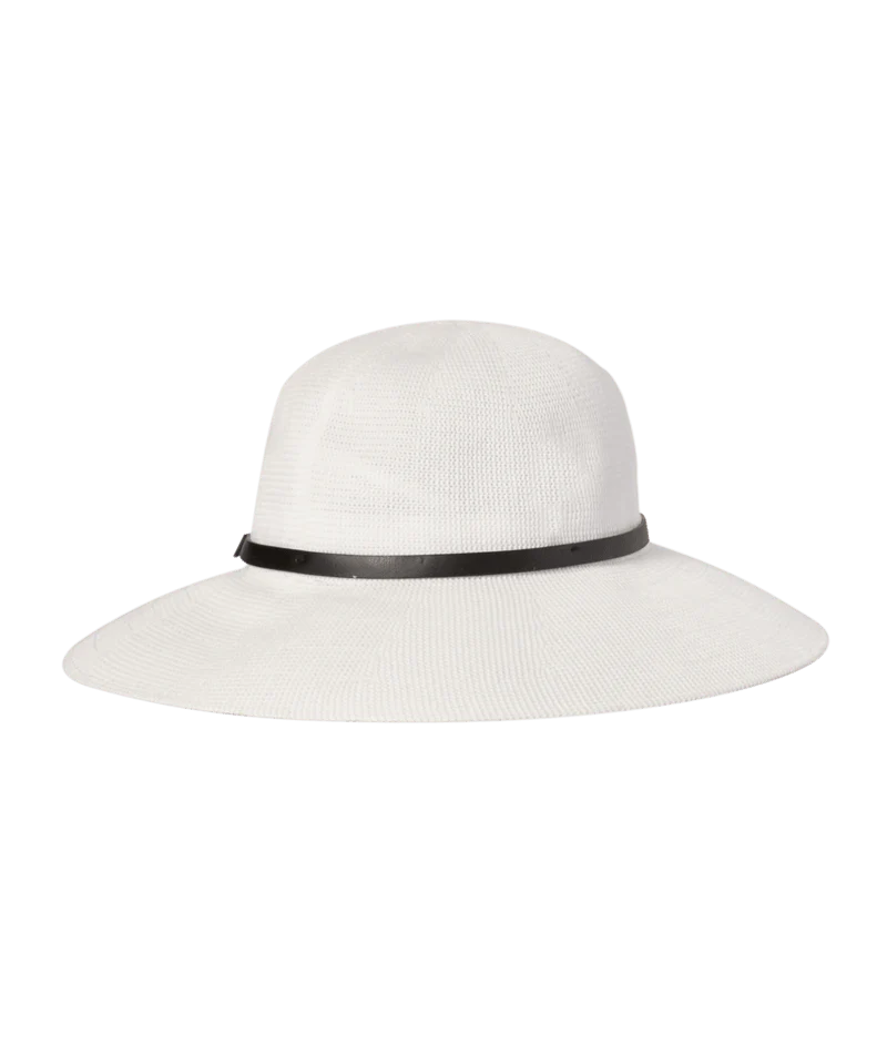Womens Wide Brim Leslie Off White Hats & Millinery Kooringal