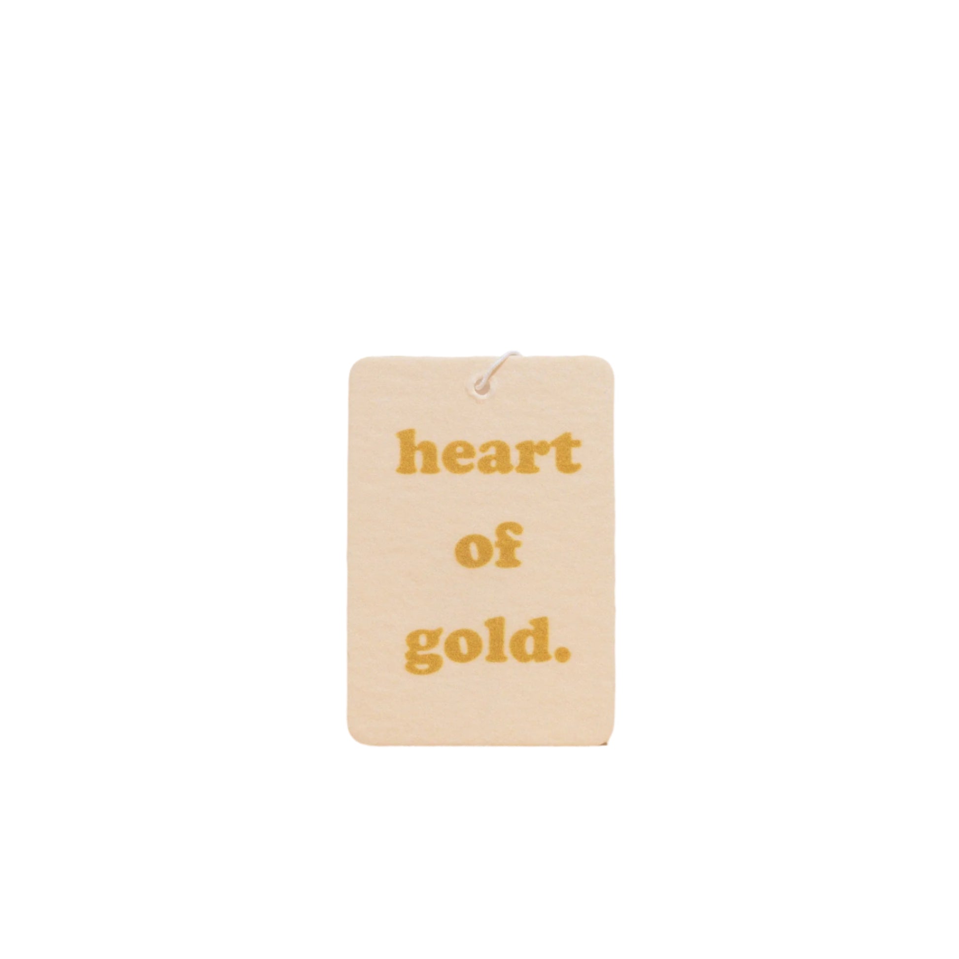 Heart of Gold Air Freshener - Mali Gifts and Accessories Commonfolk