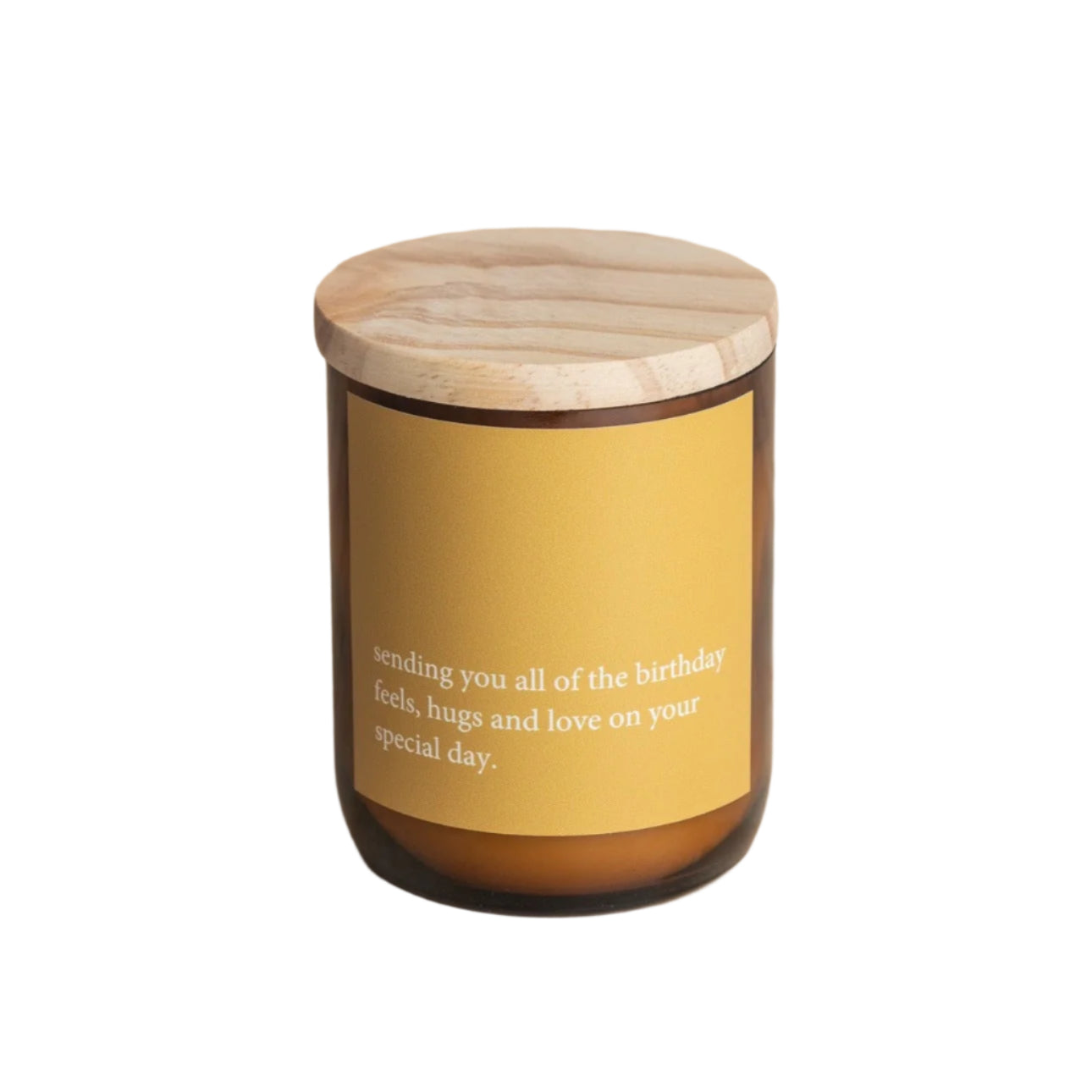 Heartfelt Quote Candle - birthday feels Gifts and Accessories Commonfolk