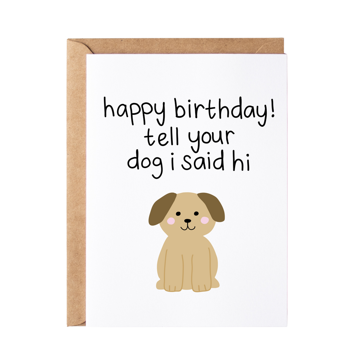 Hi To Your Dog Cards and Wrap Friends of Henry Paper Co