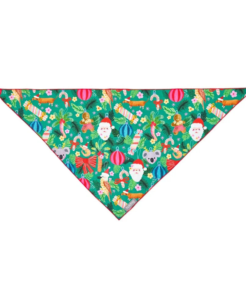Hot Dog Bandana Cotton Deck the Palms Gifts and Accessories Annabel Trends