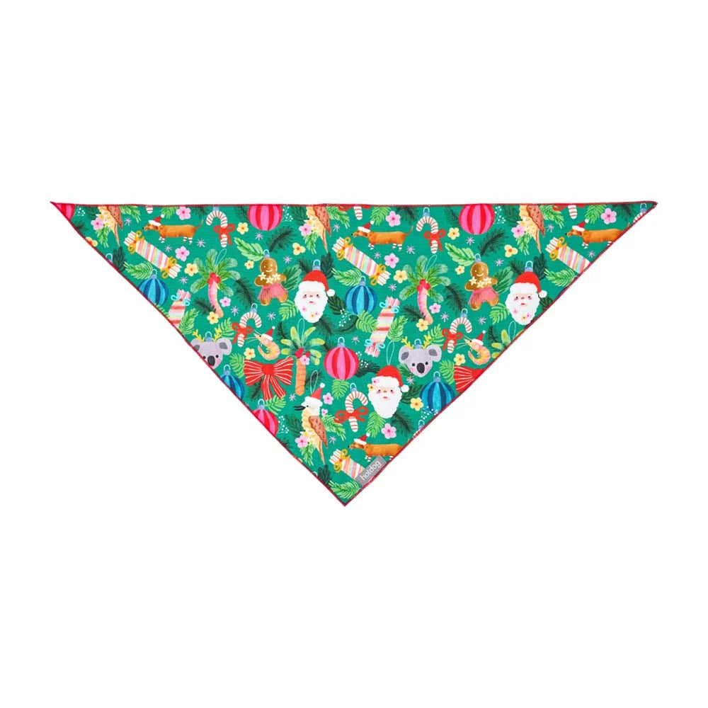 Hot Dog Bandana Cotton Deck the Palms Gifts and Accessories Annabel Trends