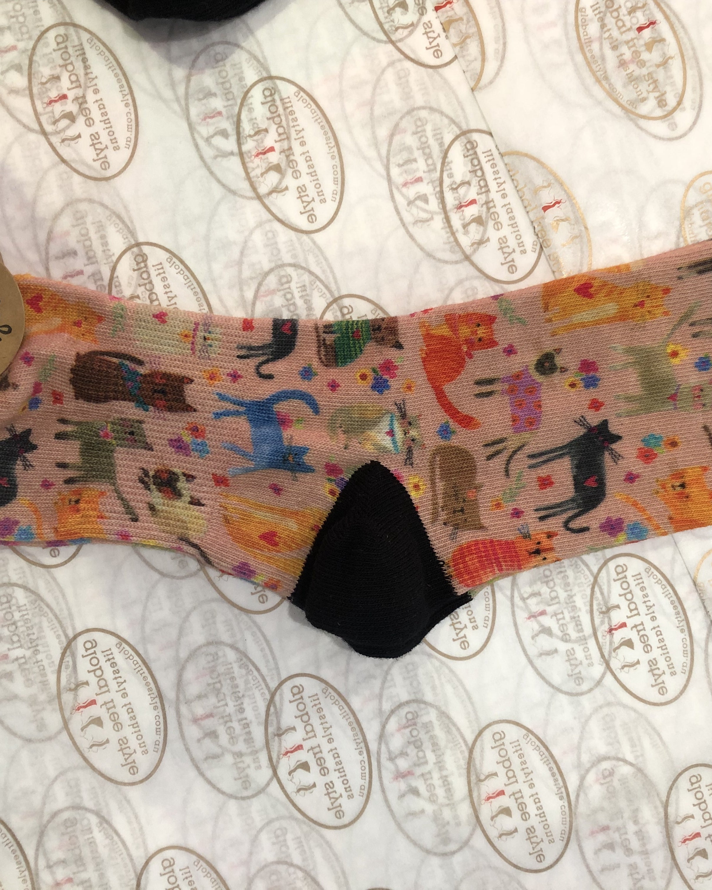 Cat socks Socks Natural Life