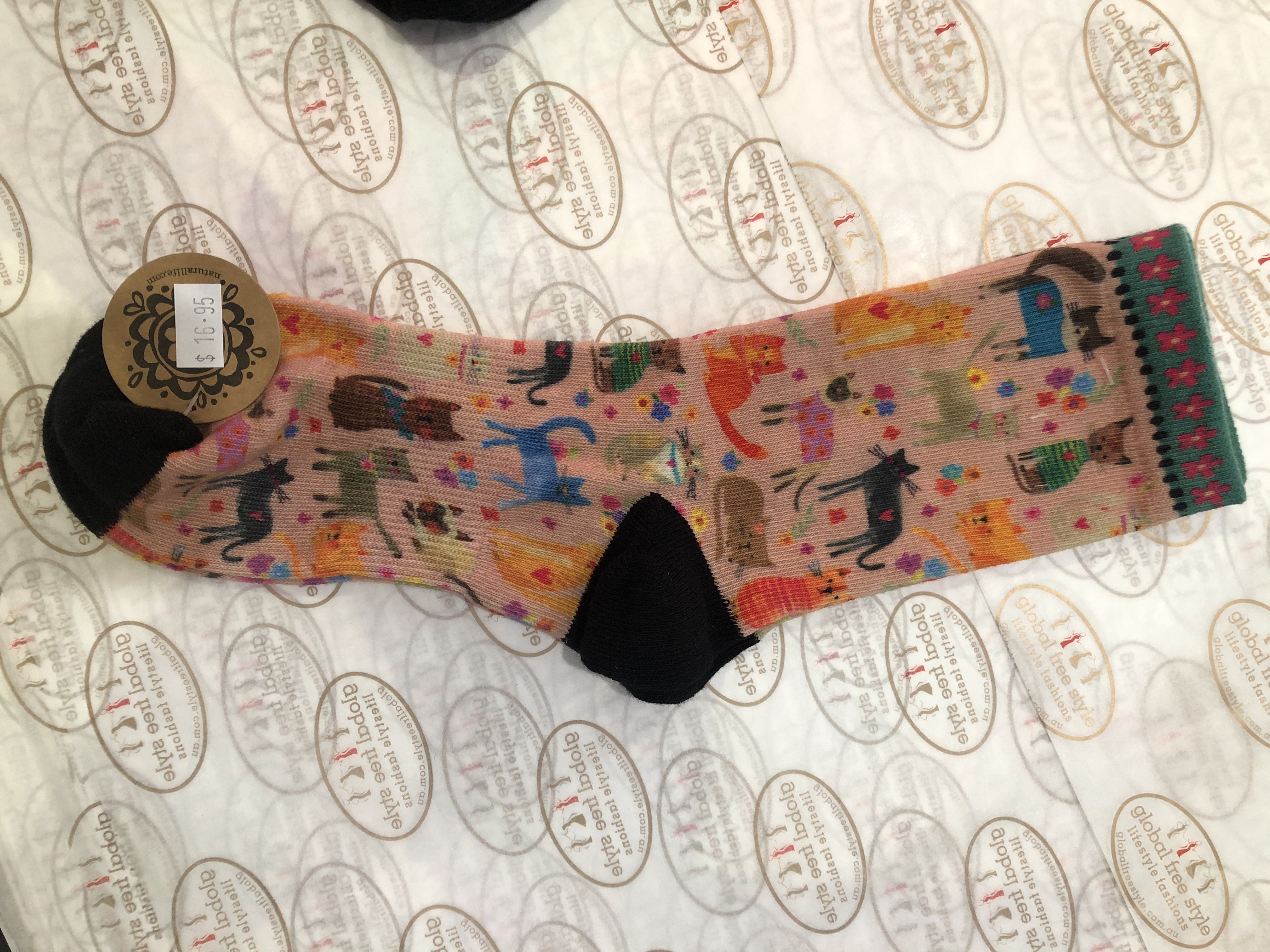 Cat socks Socks Natural Life