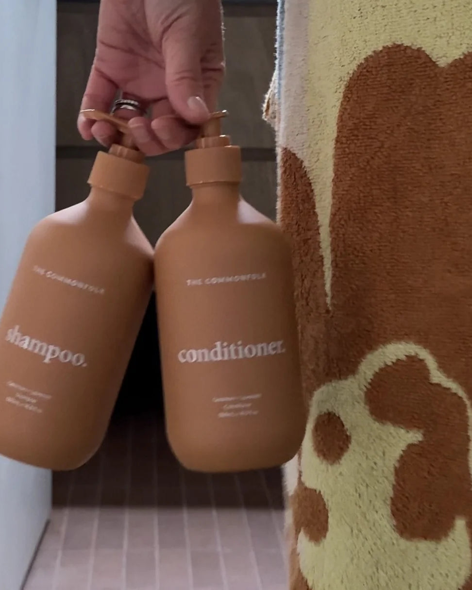 Keep It Simple Shampoo + Conditioner Kit - Nude Bath Commonfolk