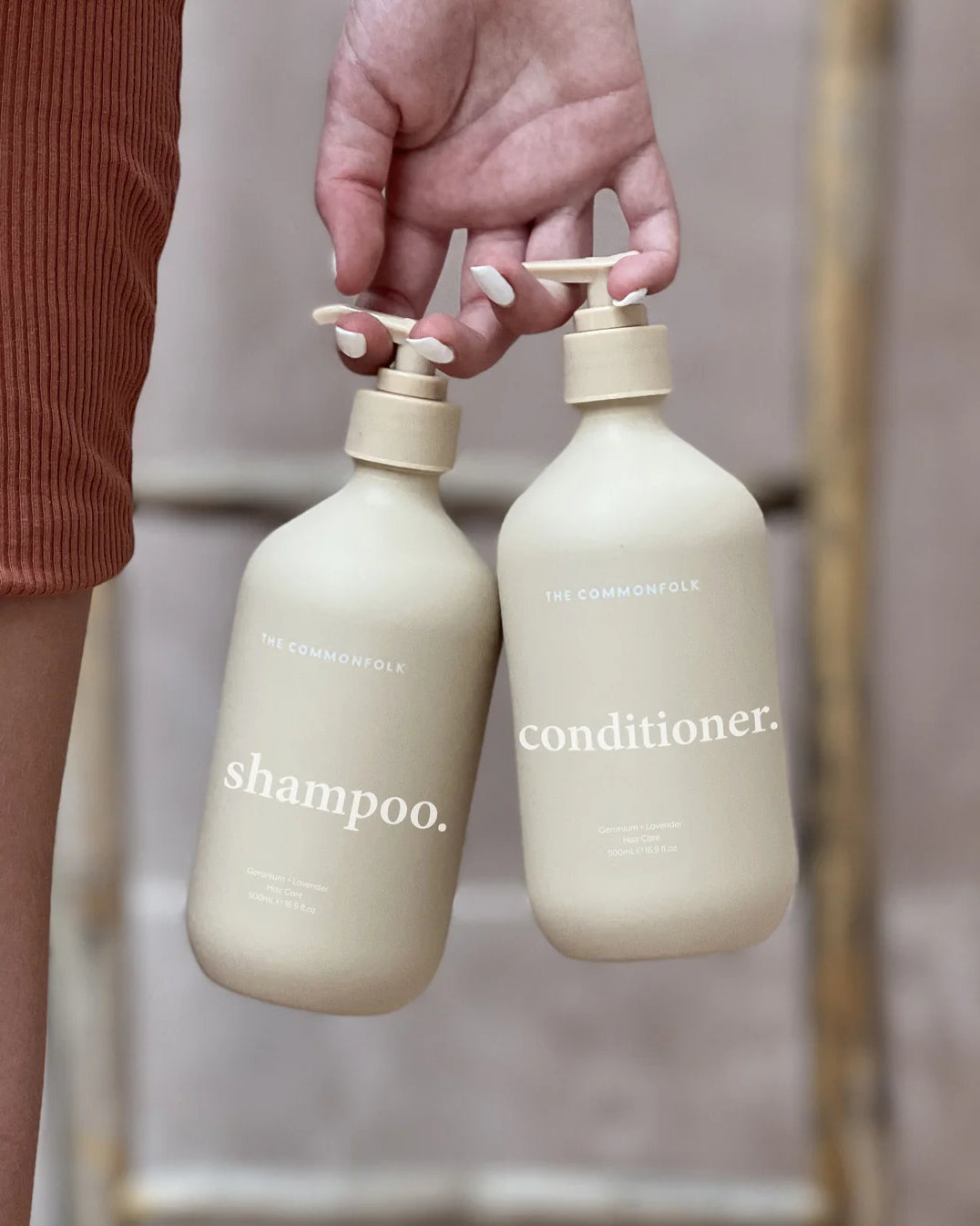 Keep It Simple Shampoo + Conditioner Kit - Nude Bath Commonfolk