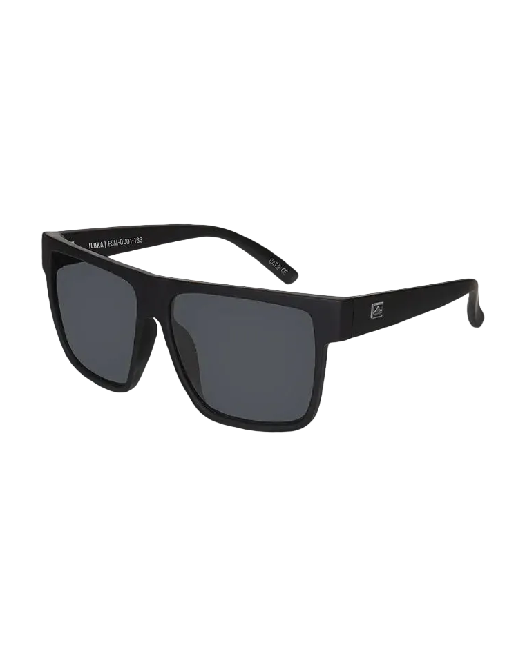 Iluka Sunglasses Black/Smoke Sunglasses & Glasses Wollumbin