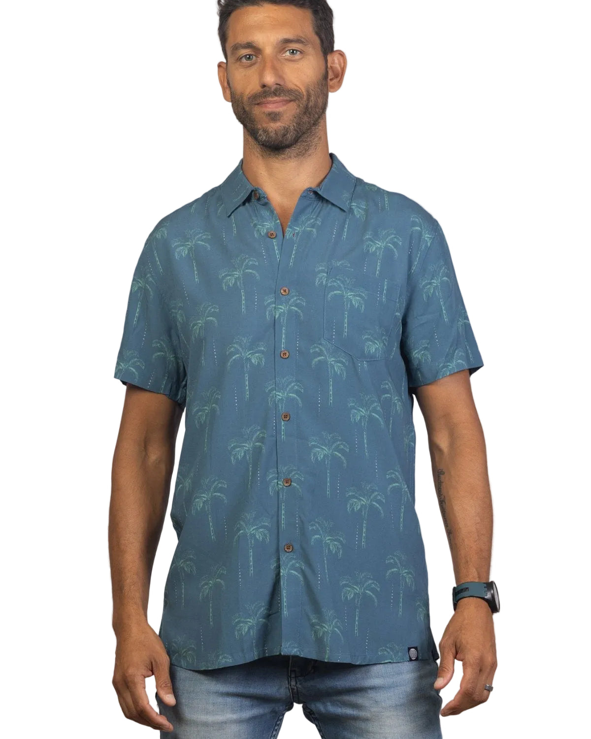 Its Raining Palms Mens Shirt Mens Tops Skumi