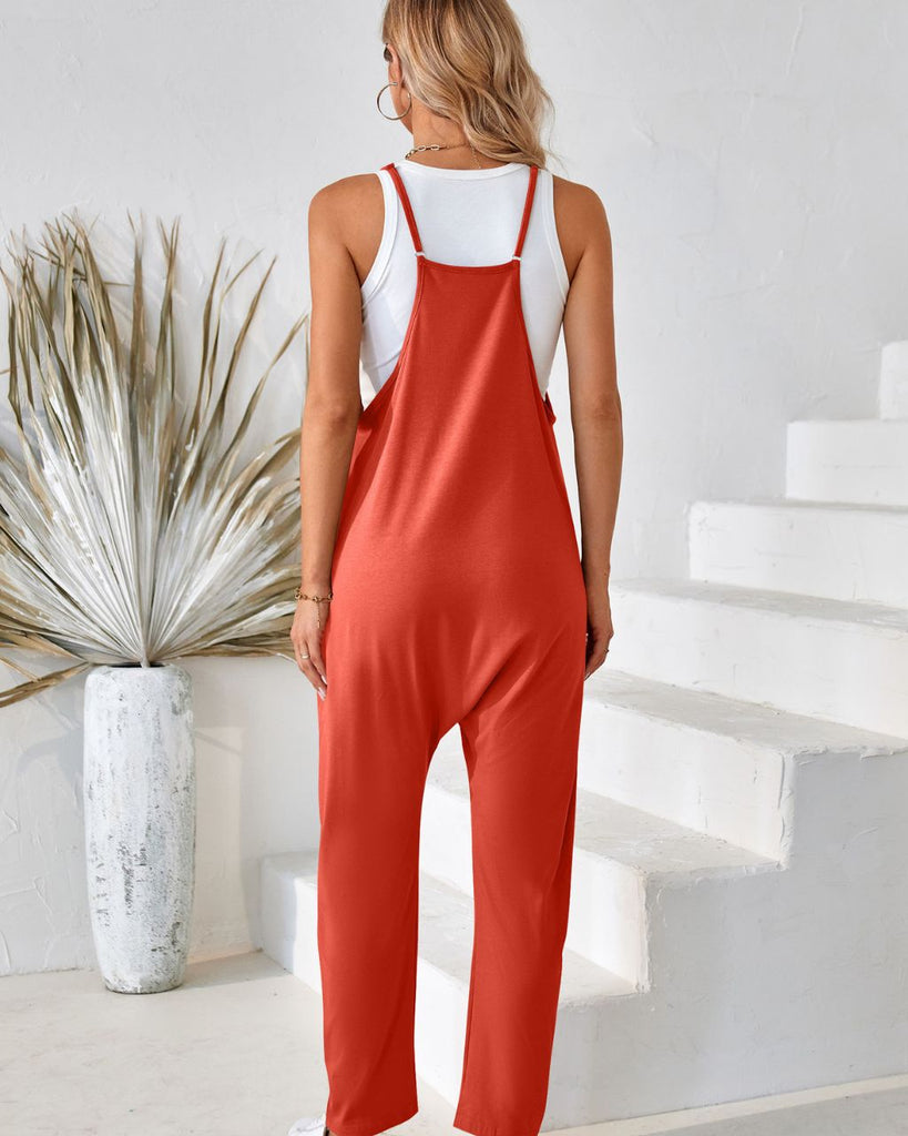 Ebby Jumpsuit Rust - Global Free Style