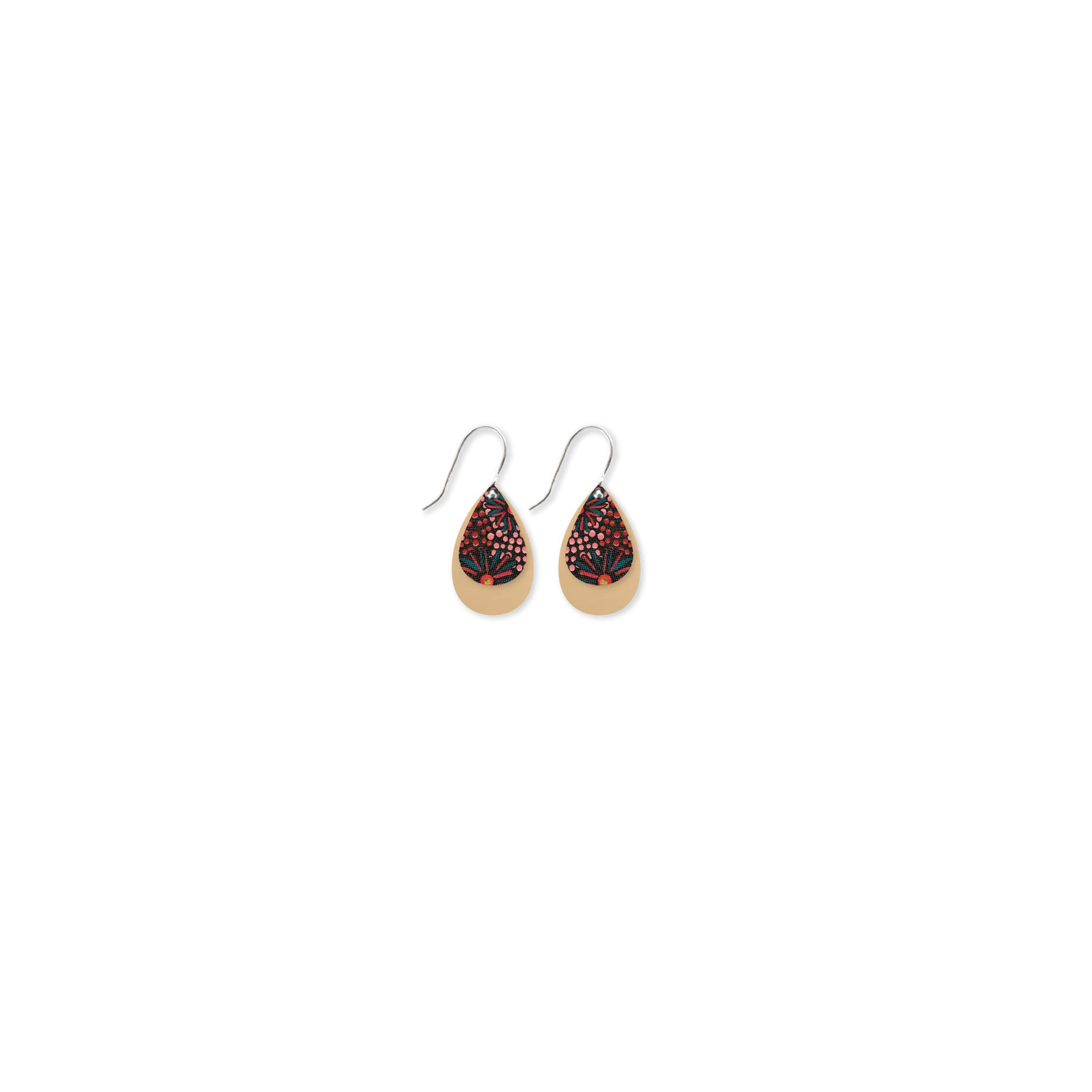 Jellurgal Generations Layered Double Tear Drop Earring Earrings Moe Moe