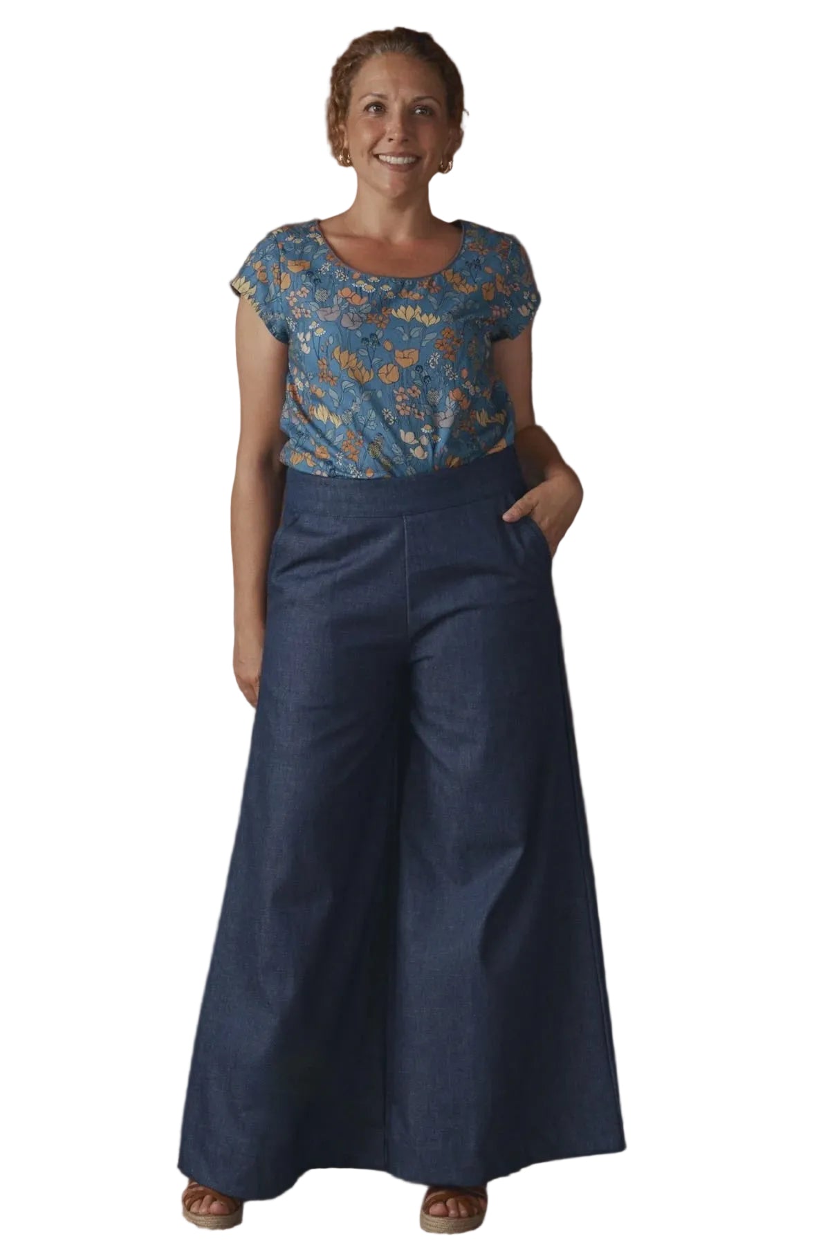 Jemma Trouser Denim Bottoms MahaShe S(8)