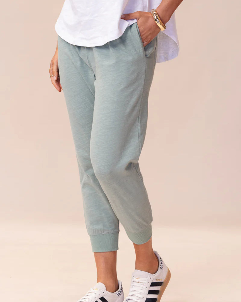 Portsea Pants 7/8 Sage Bottoms Jovie The Label