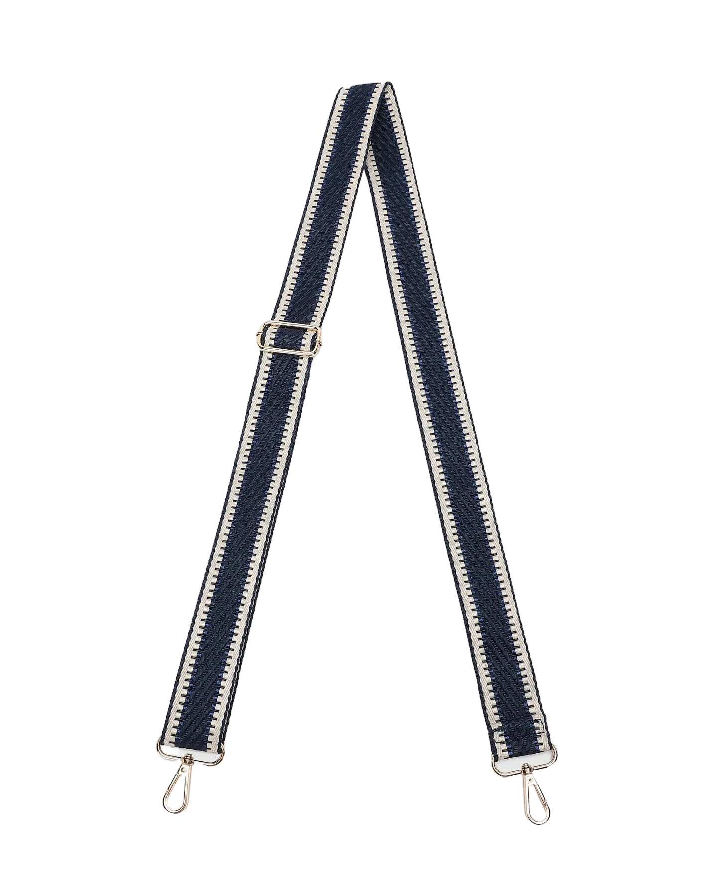 Kiki Webbing Bag Strap Navy Bags and Purses Louenhide