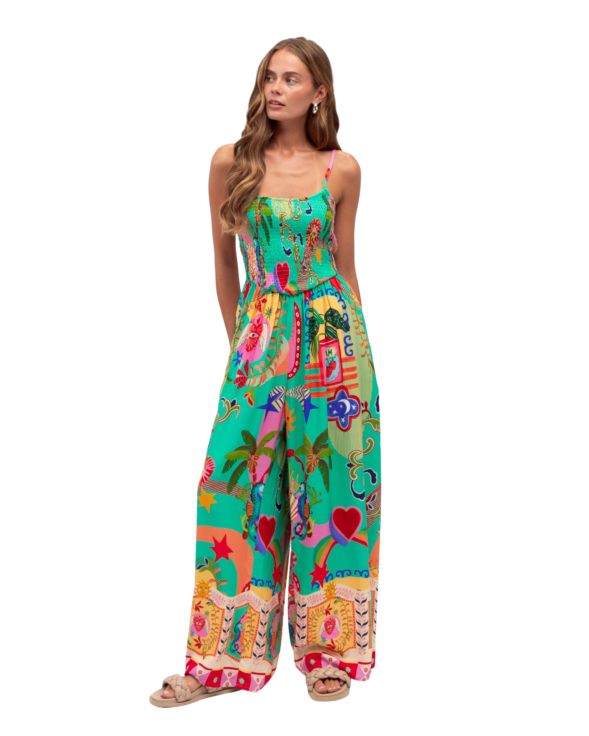 Carnival Crush Jumpsuit Jumpsuits Label of Love