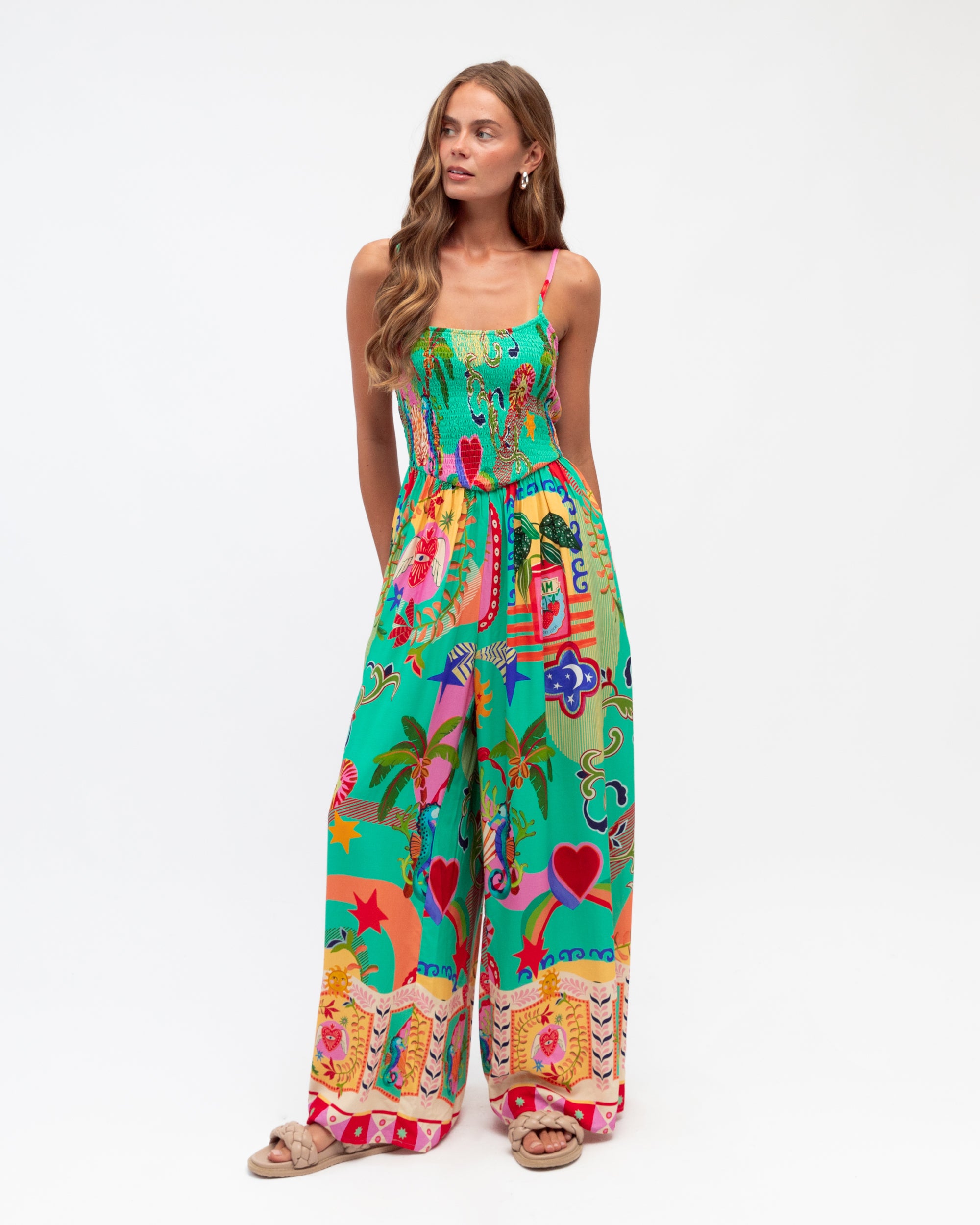 Carnival Crush Jumpsuit Jumpsuits Label of Love