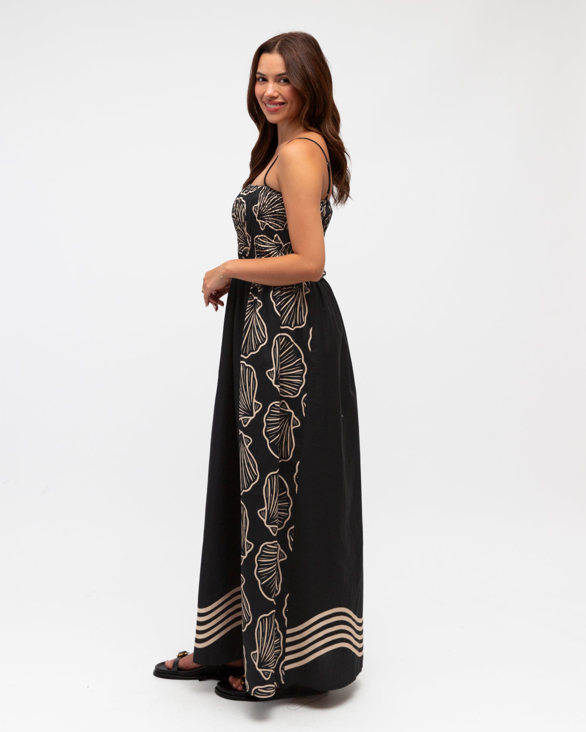 Shell Cove Maxi Dress - Global Free Style