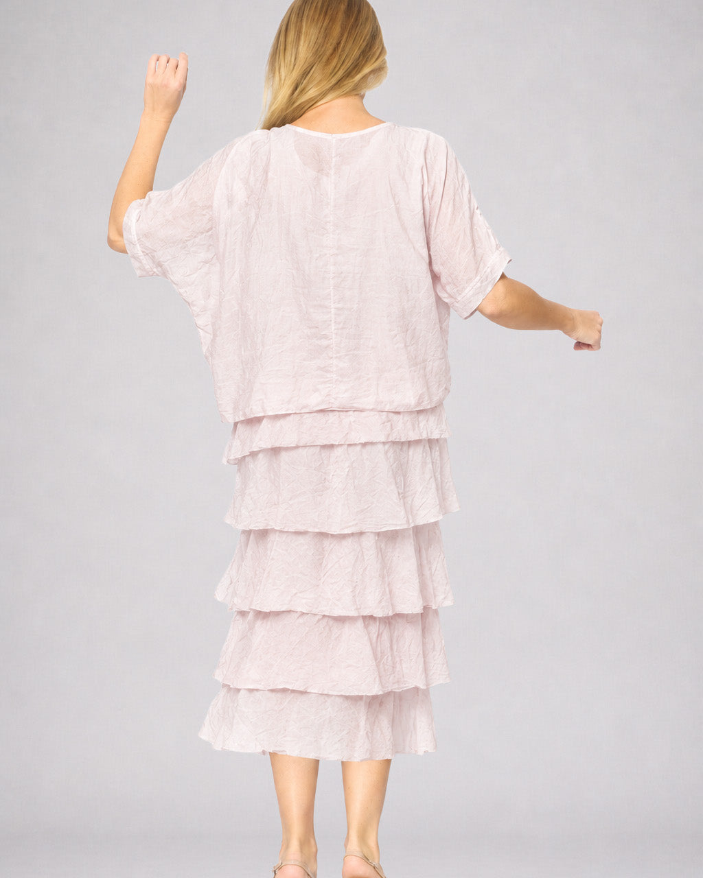 Multi Layers Dress Pink Dresses La Strada