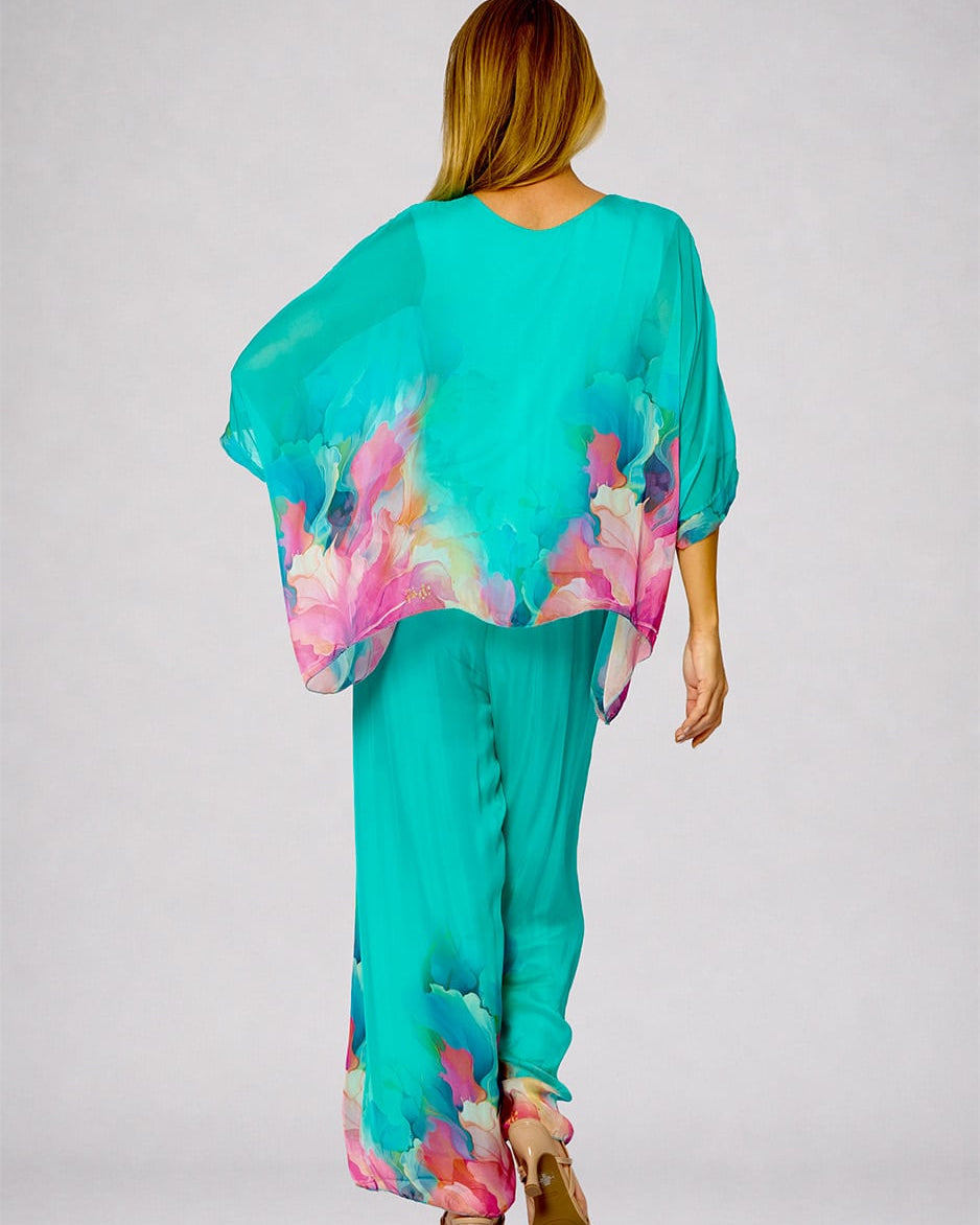 Tiffany Floral Pants Bottoms La Strada