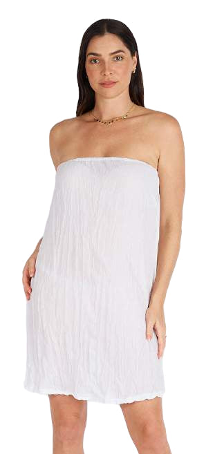 Lula Soul Strapless Slip Long White Dresses Lula Soul XS(6)
