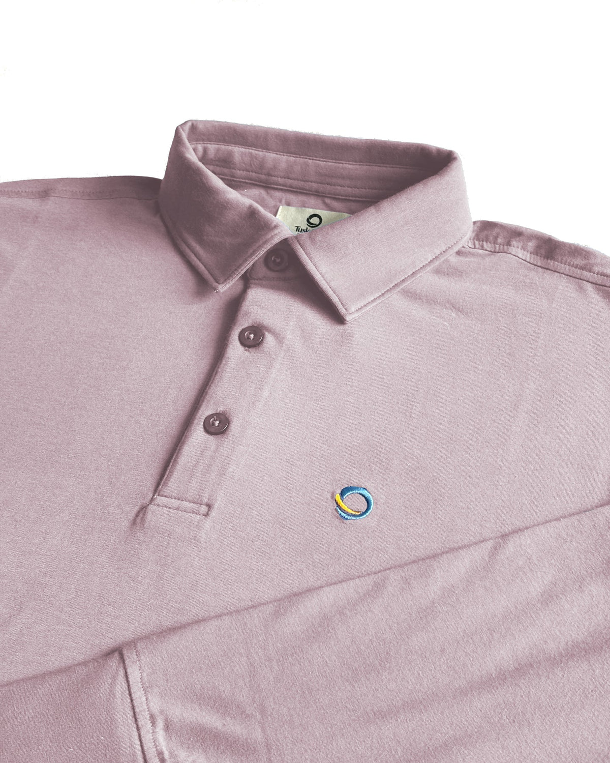 Classic Women Long Sleeve Polo Lilac Tops Tusk and Roo