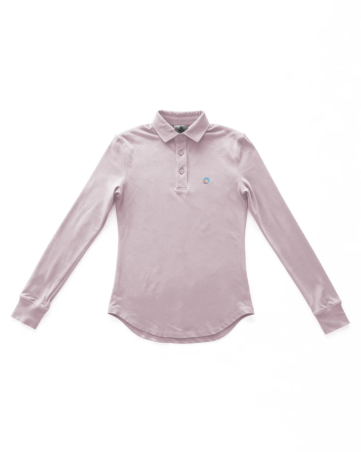 Classic Women Long Sleeve Polo Lilac Tops Tusk and Roo