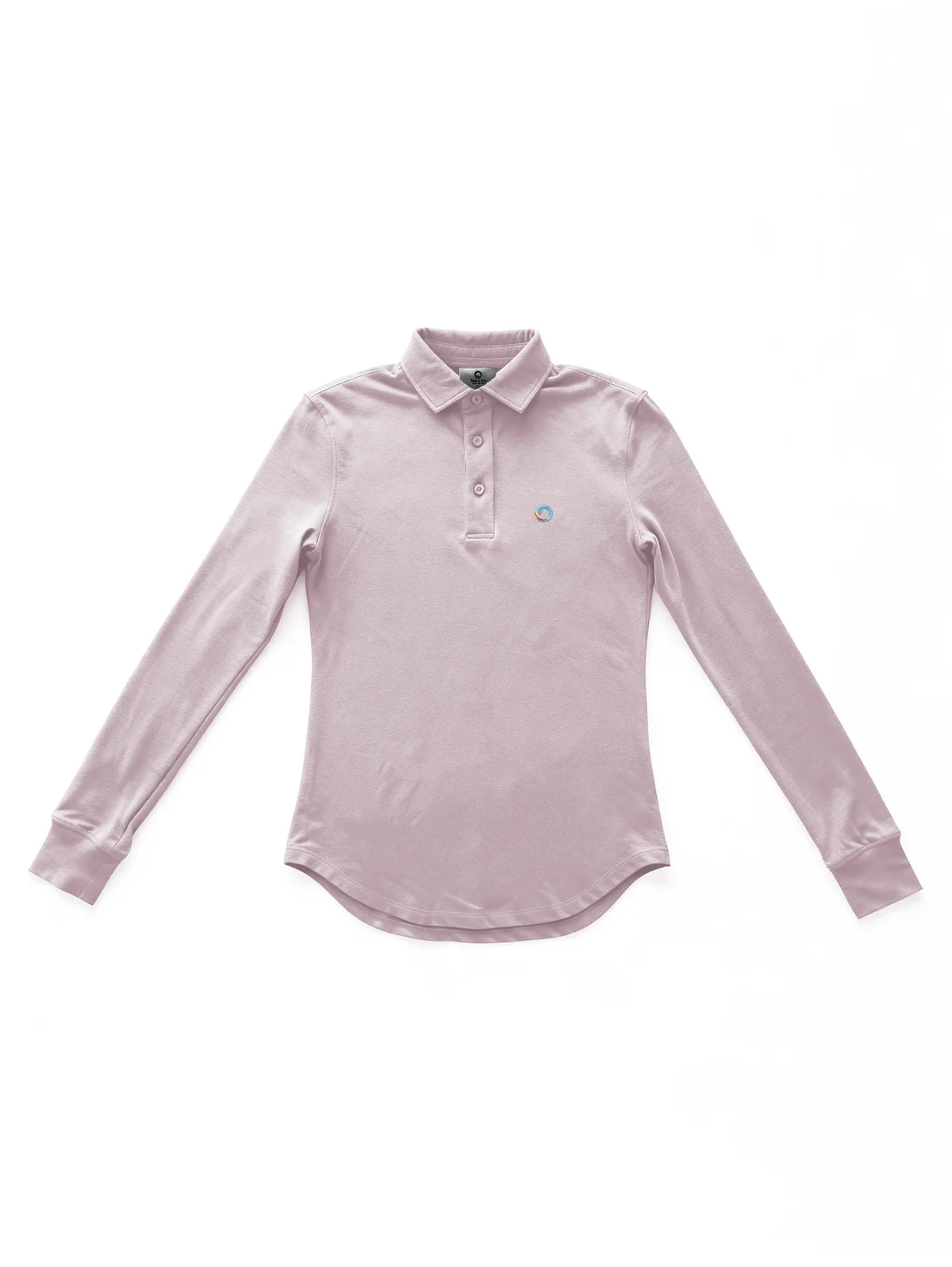 Classic Women Long Sleeve Polo Lilac Tops Tusk and Roo