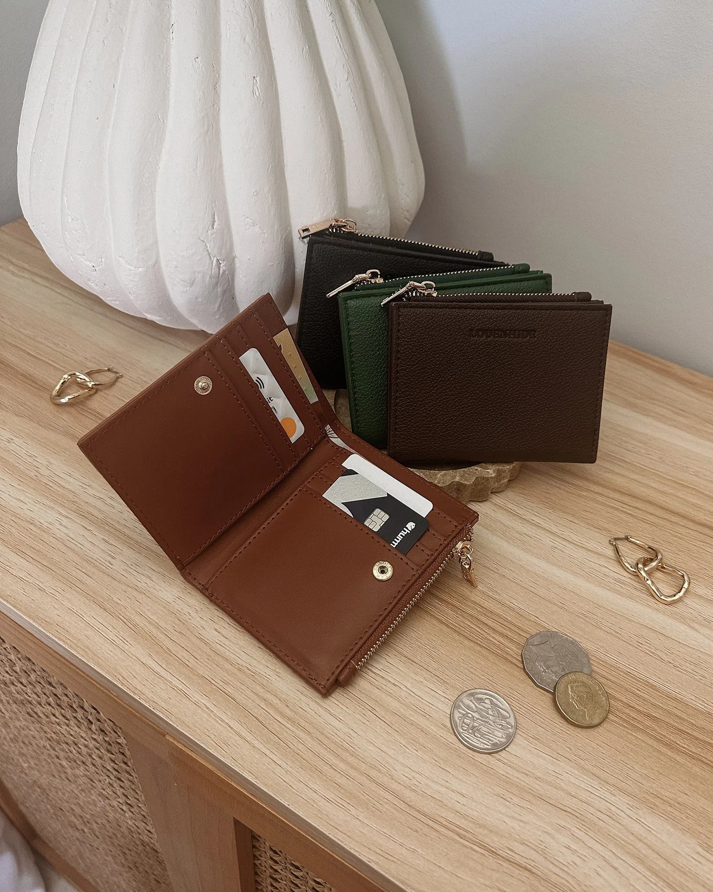 Lily Wallet - Cognac - Global Free Style