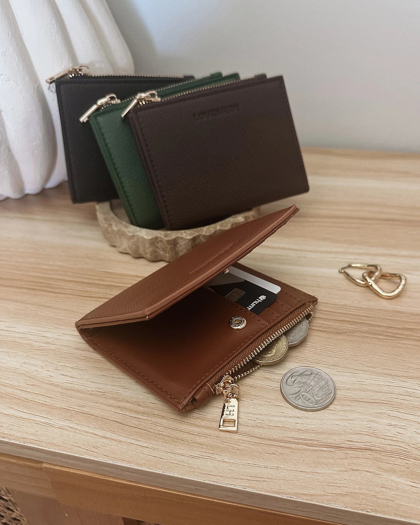 Lily Wallet - Cognac - Global Free Style