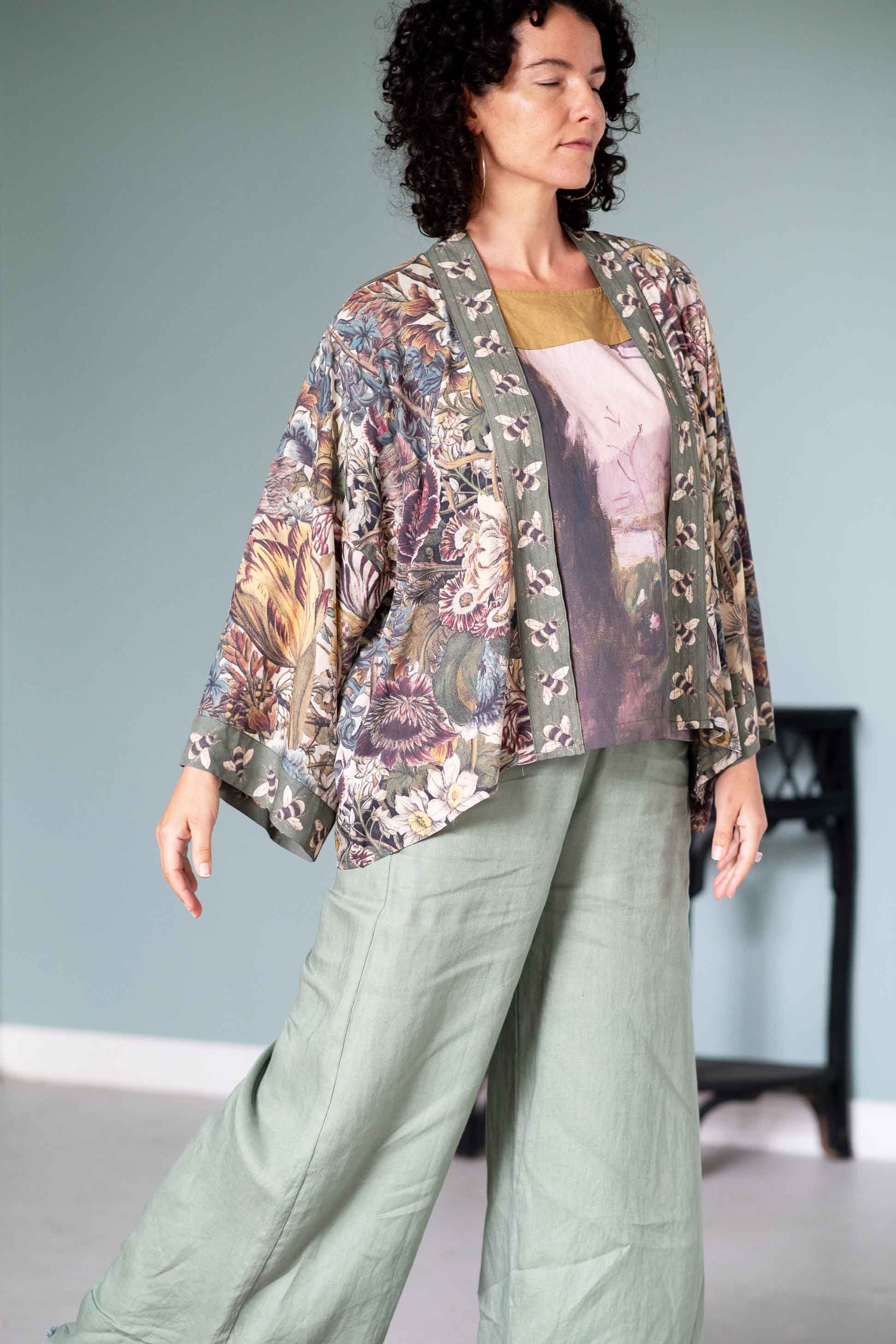 Ollie Pant Mineral Green Bottoms Lazybones XS(6)