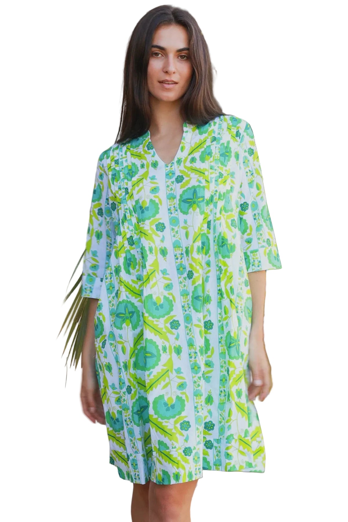 Huckley Dress Maruka Lime Dresses Peacock Feather XS (6)