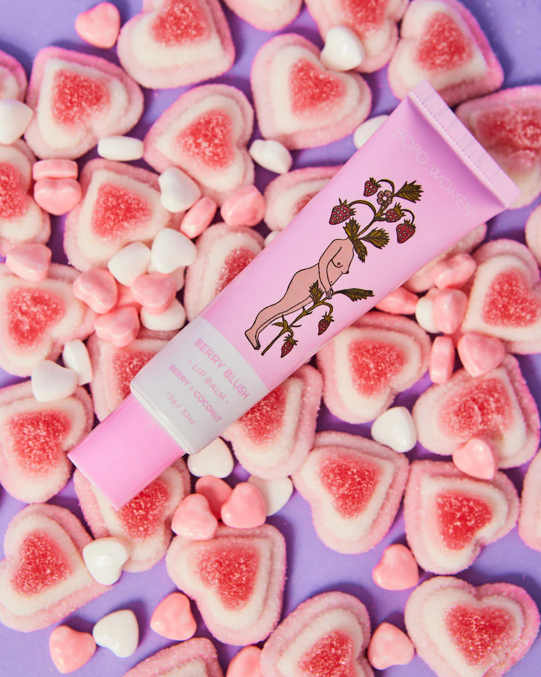 Berry Blush Lip Balm Body Bopo Women