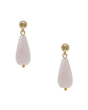 TDrop Stone Earrings Pink Earrings Sun Accessories