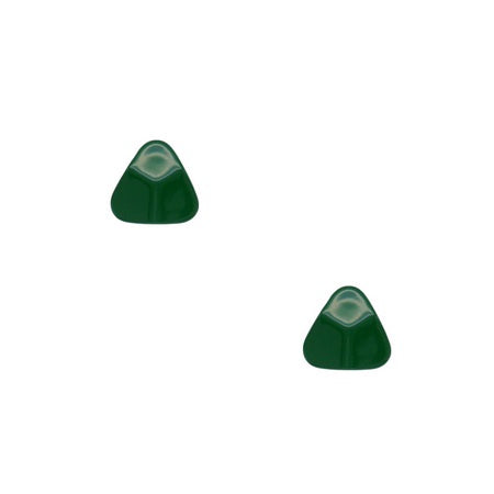 Triangle Geo Earrings Green Earrings Sun Accessories