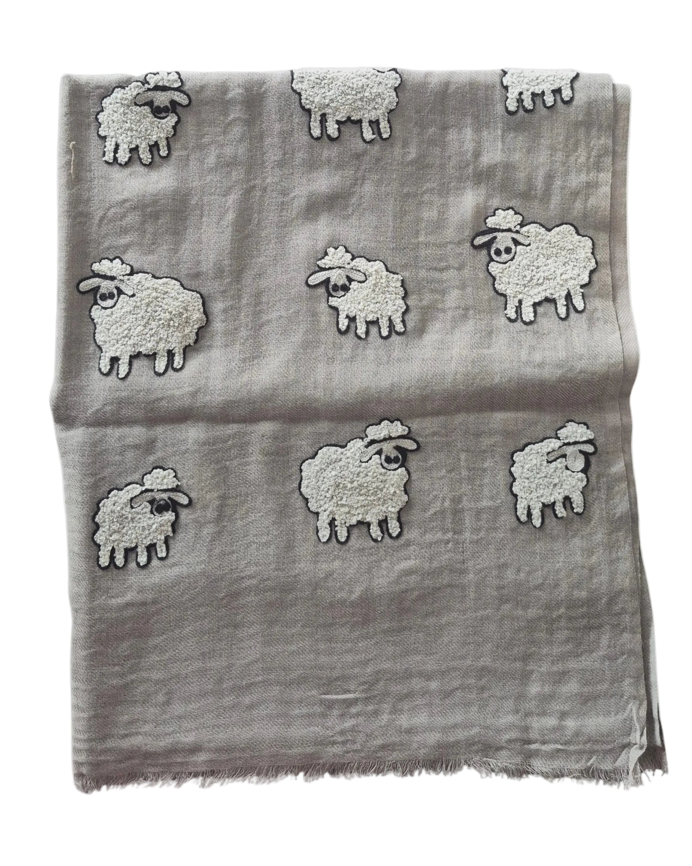 Pure Wool Scarf MZ201 Scarves and Sarongs Zoda