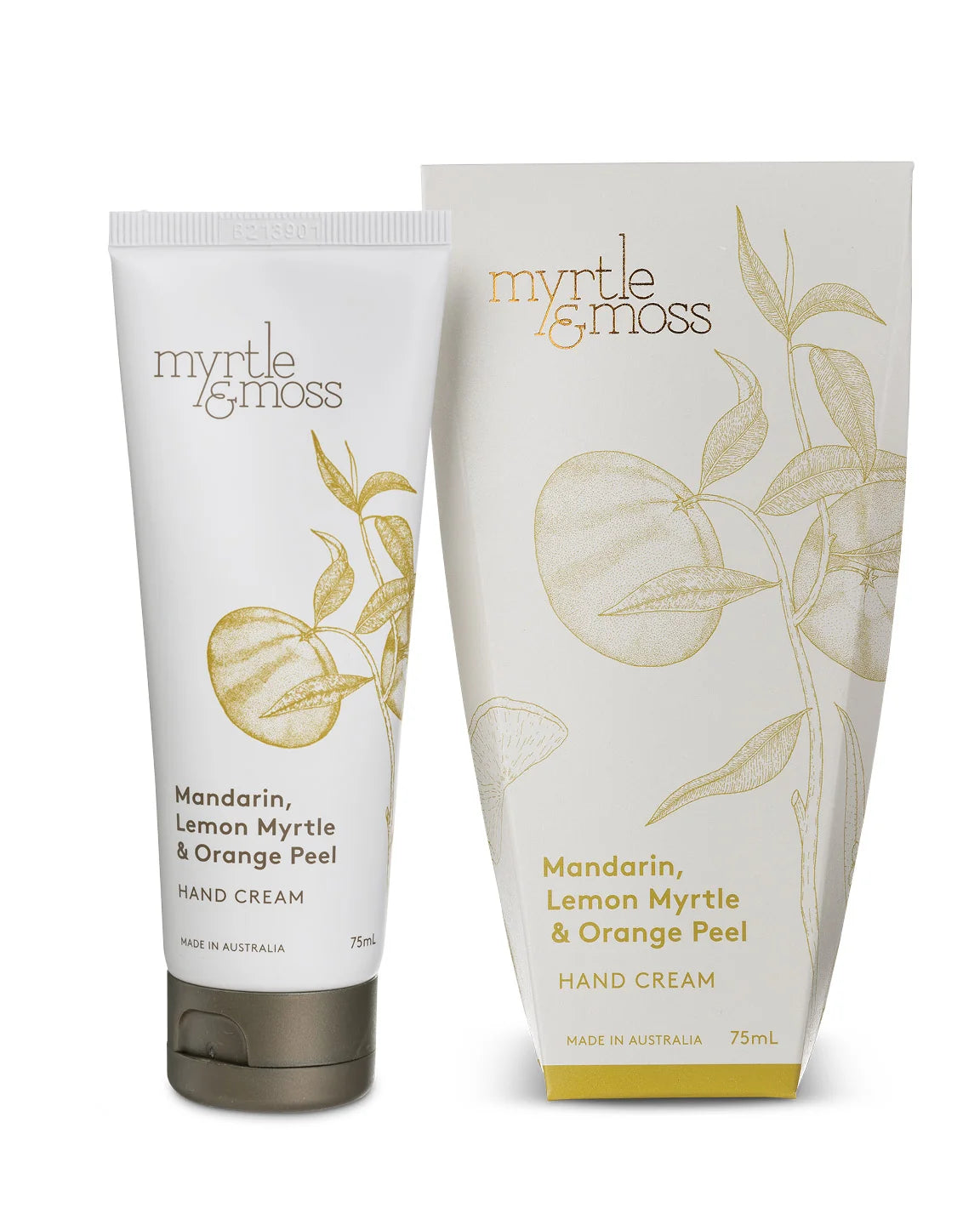 Hand Cream 75mL Citrus - Mandarin Lemon Myrtle & Orange Peel Body Myrtle & Moss
