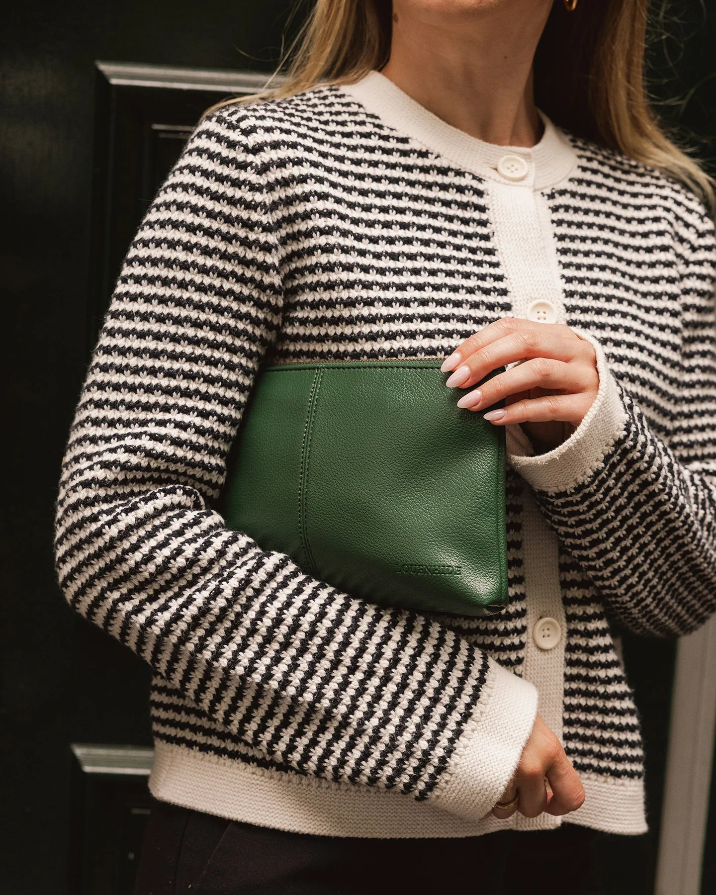 Mimi Clutch - Forest Green - Global Free Style