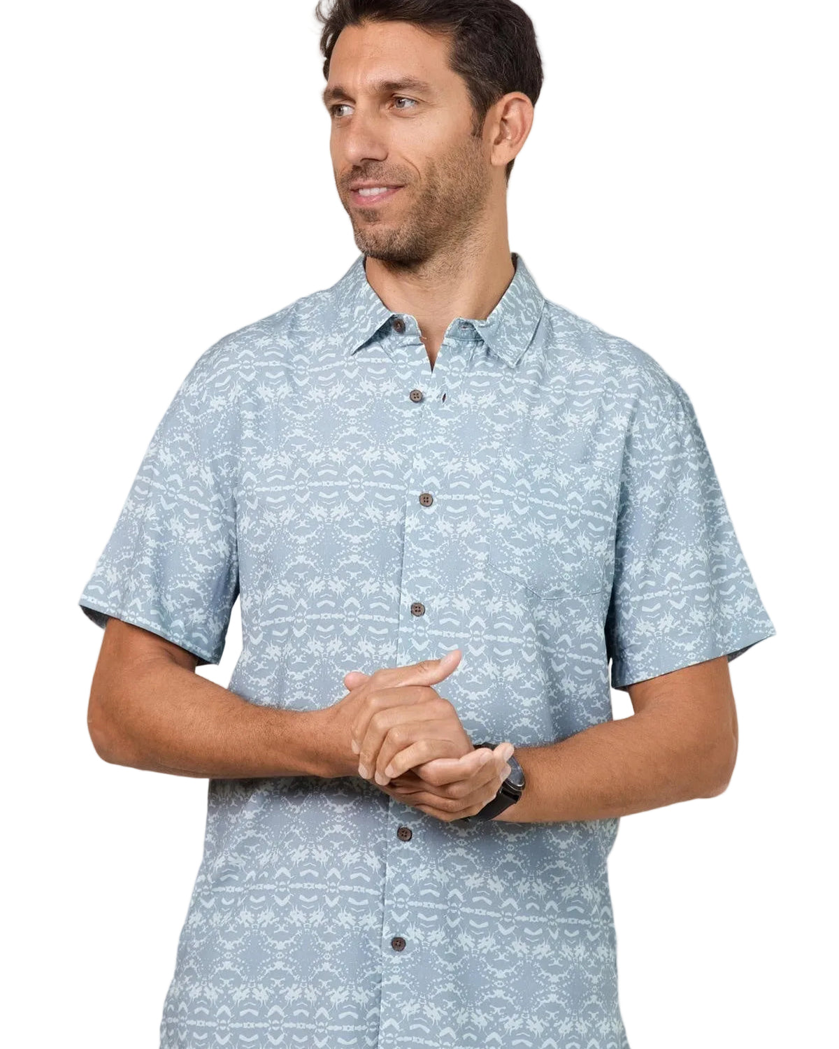 Mr Snake Blue Mens Shirt - Global Free Style