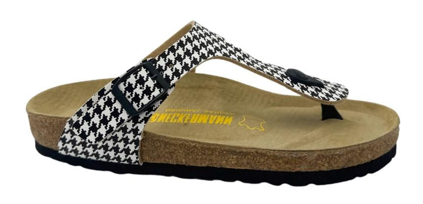 Neckermann Classic Thong Shoe Houndstooth - Global Free Style