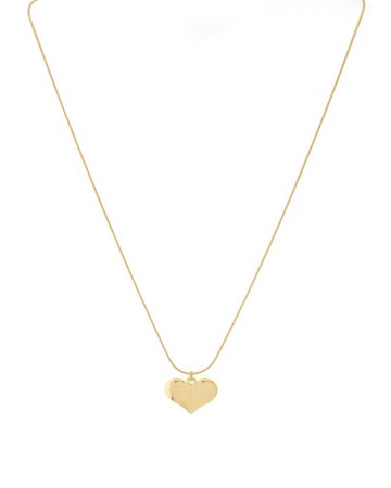 Heart Pendant Necklace Gold Necklaces Sun Accessories