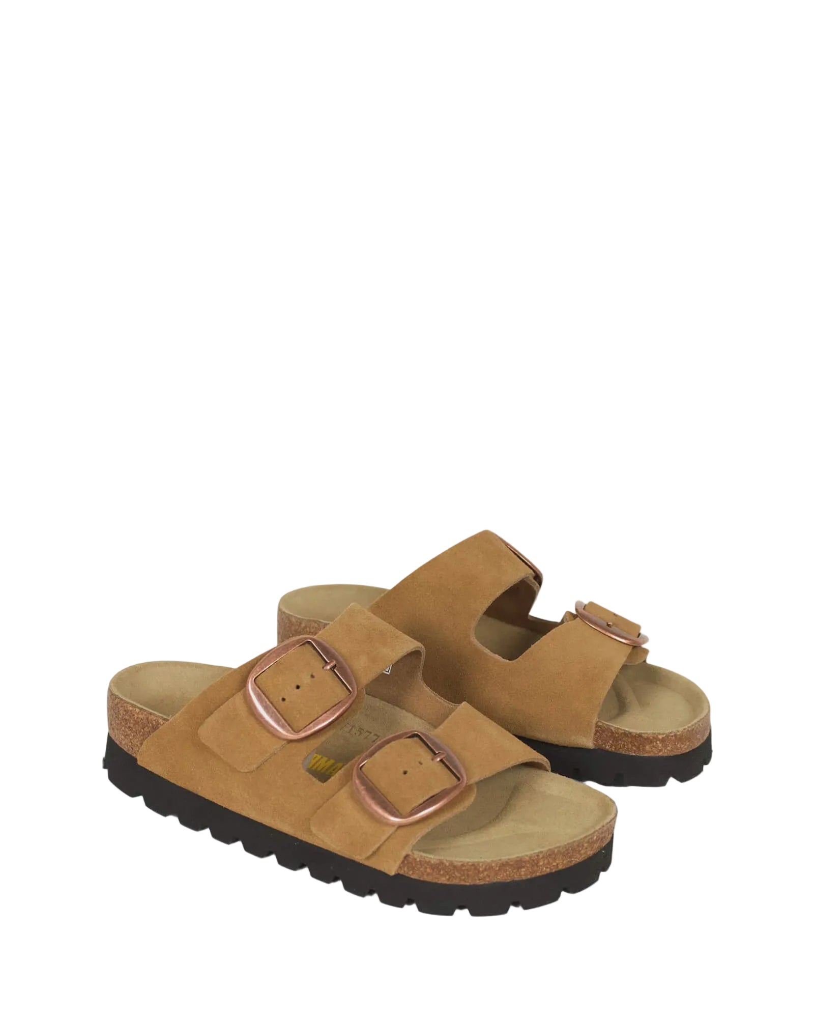 Neckerman Double Bar Suede Tan Shoes Neckermann 42(11)