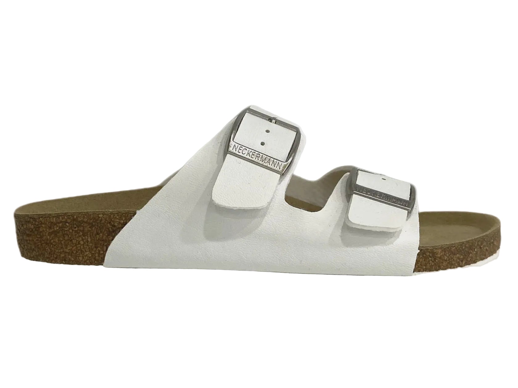 Neckermann Double Bar Shoe White Silver Shoes Neckermann 36