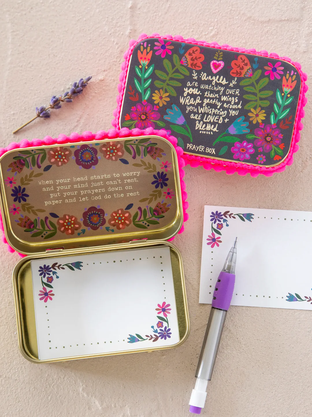 Prayer Box Angels Watching Gifts and Accessories Natural Life