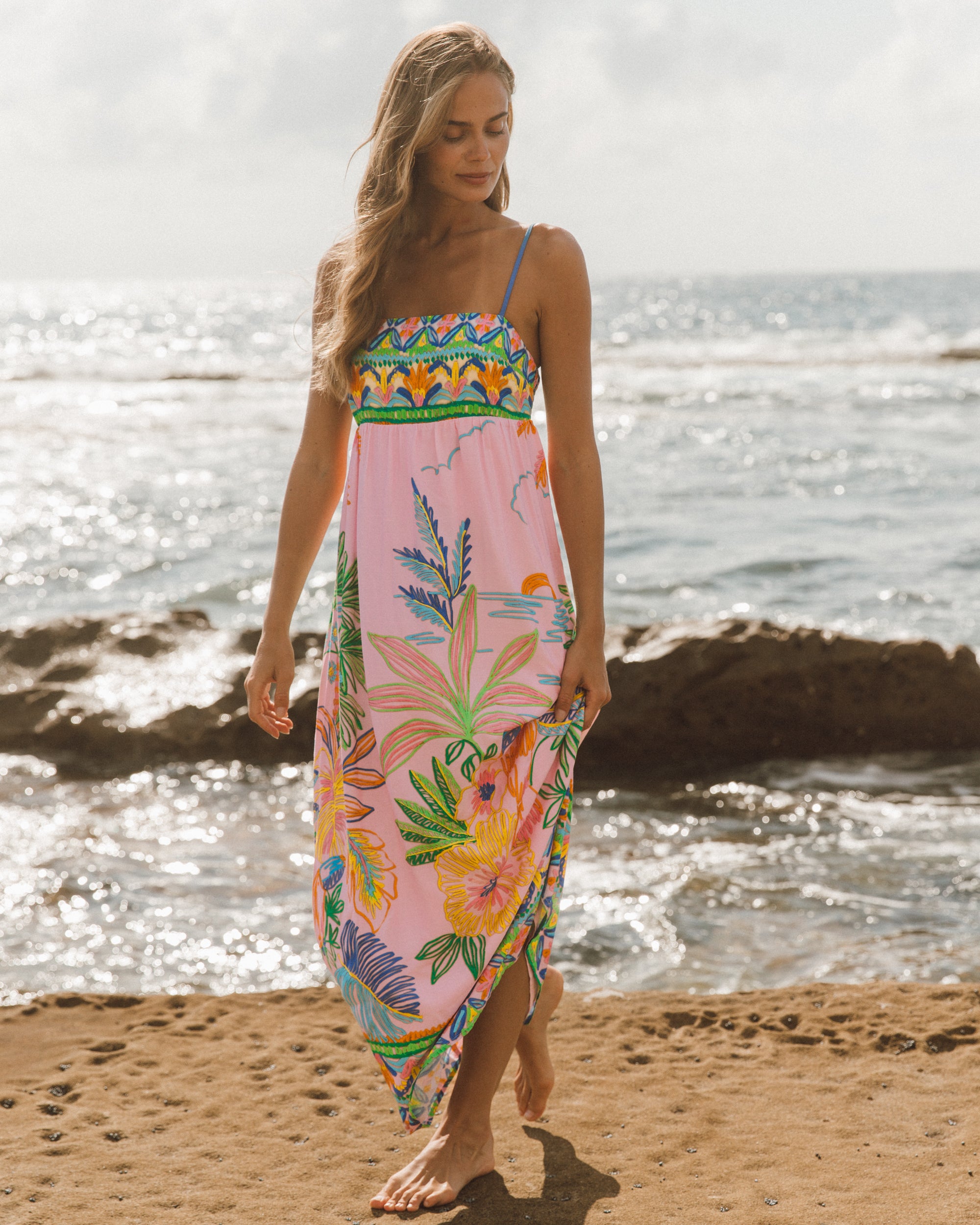 Paper Heart Toucan Maxi Dresses Paper Heart